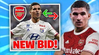 Arsenal NEW €40M+ BID For Houssem Aouar! | Arsenal Transfer News