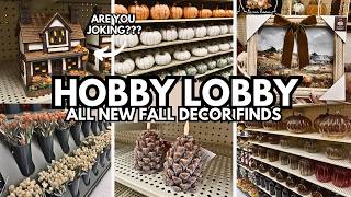 NEW! HOBBY LOBBY SHOP WITH ME🍂 ALL New Fall Decor Finds