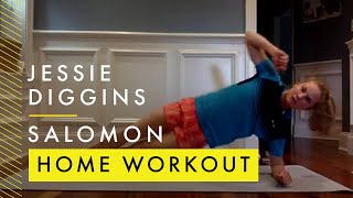 Jessie Diggins | Salomon Home Workout
