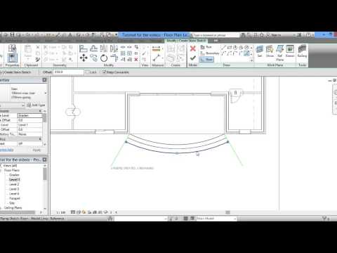 Sketching Stairs in Revit Architecture Part 1 -- in English Sketching Stairs in Revit Architecture Part 1 -- in English
