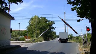 Spoorwegovergang San Giuliano Terme (I) // Railroad crossing // Passaggio a livello