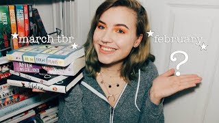 February Wrap Up & March TBR 2018