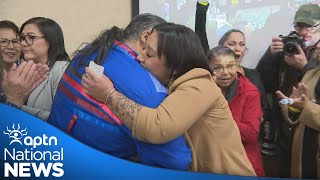 Election of grand chief of Assembly of Manitoba Chiefs decided in first round of voting | APTN News