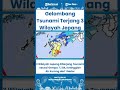 SHORT 3 Wilayah Jepang Diterjang Tsunami seusai Gempa 7,1 SR, Ketinggian Air Kurang dari 1 Meter