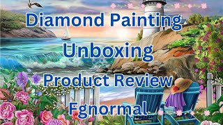 Diamond Painting Product Review - Fgnormal - Unboxing - Budget Friendly Crafts - Diamond Art