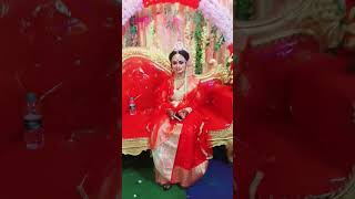 মিষ্টি বৌদি ভাই কে কেমন লাগছে 💗❤#youtubeshorts #shorts #wedding #weddingvideo