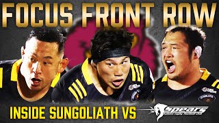 INSIDE SUNGOLIATH / NTT Japan Rugby League One 2022 Round 9 KUBOTA SPEARS