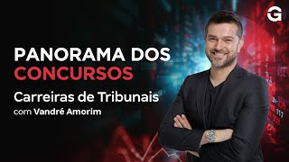 Panorama dos Concursos 2025 | Carreiras de Tribunais: +1.100 vagas e Salários de até R$ 30,4 mil