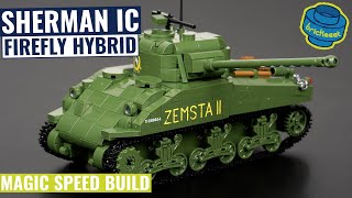 17-Pounder Sherman IC Firefly Hybrid Revenge II - COBI 2276 (Speed Build Review)