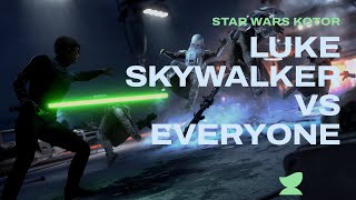 Kotor Luke Skywalker build vs everyone | OP | Solo