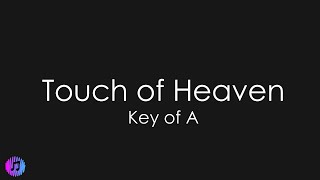 Touch Of Heaven - Hillsong Worship | Piano Karaoke [Higher Key of A]