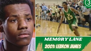 Looking back at LeBron James in 2001 with St. Vincent St. Mary