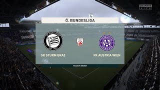 FIFA 21 | SK Sturm Graz vs FK Austria Wien - O. Bundesliga | 22/08/2021 | Full Gameplay