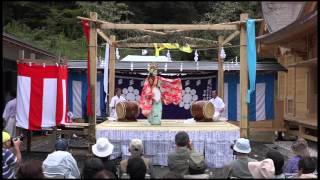 雄勝法印神楽「産 屋」葉山神社竣工奉納２６日