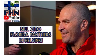 Bill Zito: Florida Panthers Helsingissä/Florida Panthers in Helsinki