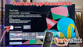 YouTube Unavailable on Fire TV Stick - How to Install YouTube App