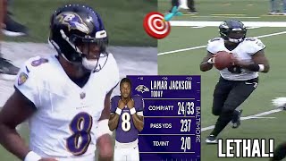 Lamar Jackson 'CARVED UP' Bengals 👀🔥 2023 Ravens vs Bengals Highlights