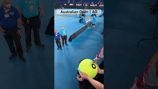 Australian Open | Rod Laver Arena | Maxime Cressy