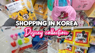 shopping in korea 🇰🇷 vlog, Daiso Cute finds🛍 Accessories \u0026 Stationary haul 🎀 Disney collection