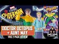 Marvel Legends Doctor Octopus & Aunt May VHS 2 Pack Review