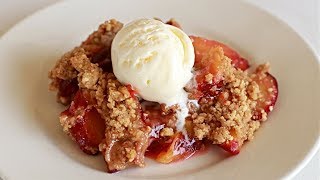 How to Make Plum Crumble | Plum Crumble Recipe