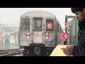 ᴴᴰ⁶⁰ ᴴᴰᴿ nyc subway r42 refuse train u0026 battery run r68 d train bypassing 20 av 3 6 24