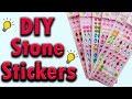 DIY Stone Stickers - How To Make Stone Stickers | Homemade Stone Stickers | Craft Box