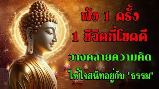 ฟังธรรมะก่อนนอน ฟัง 1 ครั้ง 1 ชีวิตที่โชคดี 🙏 ฟังธรรม การหลุดพ้น หนี้กรรม ได้บุญ ทางสู่ความสงบแห่งใจ