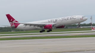 Virgin Atlantic inaugural DTW flight.