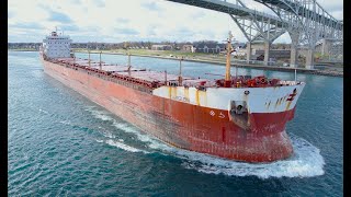 CSL OAKGLEN - Upbound Port Huron, Michigan 11-29-2024