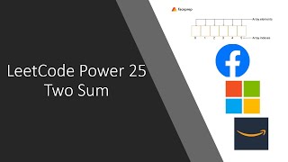 LeetCode Two Sum Solution w/ Explanation Python - Power 25 Question 1