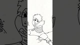 Bachira's La Croqueta! Blue lock animation #drawing #anime #bluelock  #shorts #soccer #football