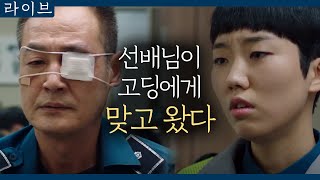 [#라이브] EP10-12 누군가에게 맞고 출근한 삼보, 걱정 가득한 홍일지구대