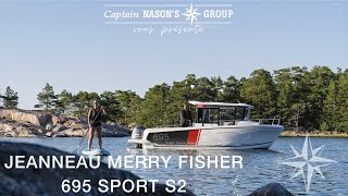 Présentation Jeanneau Merry Fisher 695 Sport Série 2 - Captain Nason's Group