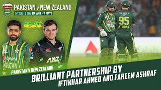 Brilliant Partnership By Iftikhar Ahmed and Faheem Ashraf | 3rd T20I 2023 | PCB | M2B2T
