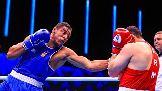 Enmanuel Reyes (ESP) vs. Narek Manasyan (ARM) European Boxing Championships 2022 SF's (91kg)