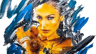Jennifer Lopez, Rauw Alejandro - Cambia el Paso - Paper Collage
