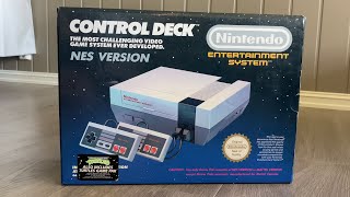 Control Deck Nes Version Nintendo Entertainment System Turtles Bundle Unboxing ASMR