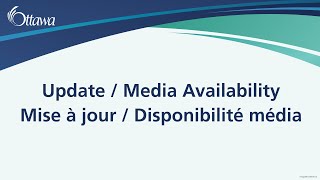 COVID-19: Update / Media Availability — 2021/01/27
