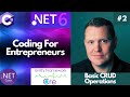 C# dotnet core 6.0 Razor Pages with Entity Framework Core in ASP.NET Core — Basic CRUD (2 of 8)