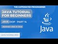 Abstract class in Java | OOP | Java tutorial for beginners