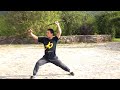 shaolin staff yin shou gun 阴手棍 training with me