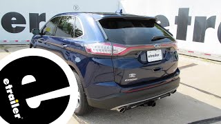 etrailer | Setting up the Draw-Tite Max-Frame Trailer Hitch Receiver on your 2016 Ford Edge