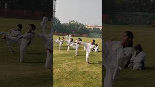 Kick Practice By students #martialarts #actionfest #taekwondo #mma