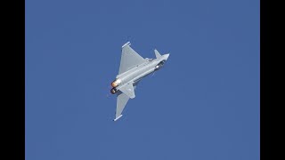 Hammer Display Flug (Bambam) - Eurofighter 05.05.2025 - Nörvenich - ETNN -Afterburner Start