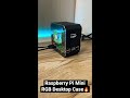 raspberry pi mini rgb desktop case