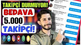 6 DAKİKADA 5.000 İNSTAGRAM TAKİPÇİ HİLESİ ÜCRETSİZ - İnstagram Takipçi Hilesi 2025 | kanıtlı