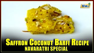 Saffron Coconut Barfi Recipe | Navaratri Special | சூப்பர் சமையல் | Super Samayal | Raj Shows