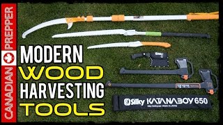 Modern Wood Harvesting Tools for Preppers | Silky Saws