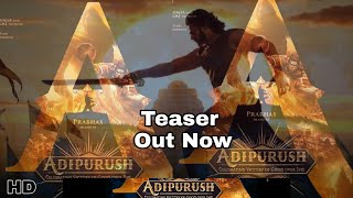 Prabhas AdiPurush Movie Teaser Out Now, Prabhas, Om Raut, Teaser Out Today